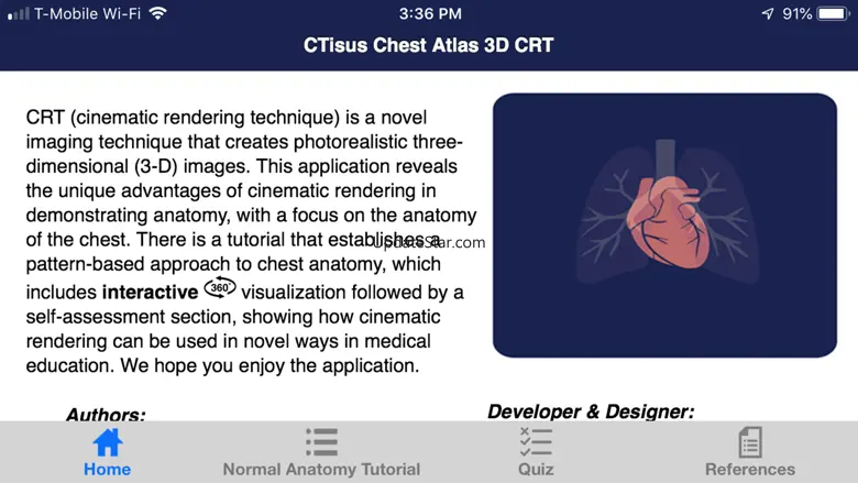 CTisus Chest Atlas 3D CRT 3.2