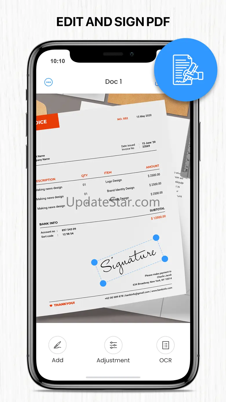 Scan to pdf app: text scanner 1.6.3