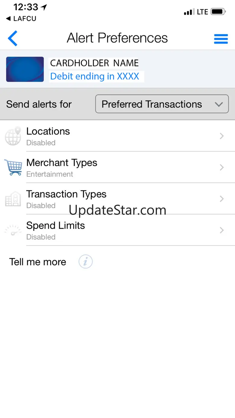 LAFCU CARDCONTROLS 3.11.8