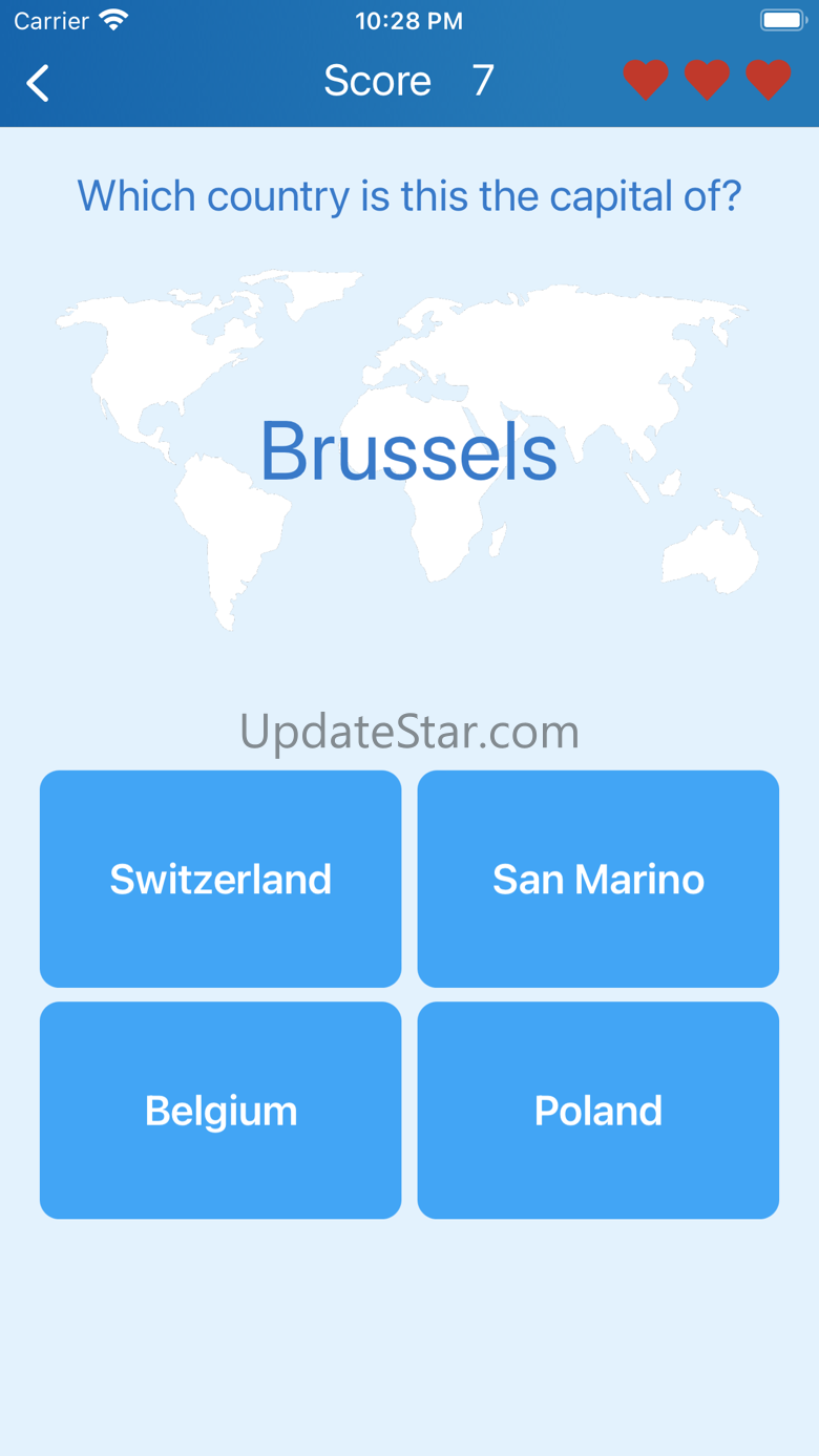 Countries of Europe - Quiz 1.0