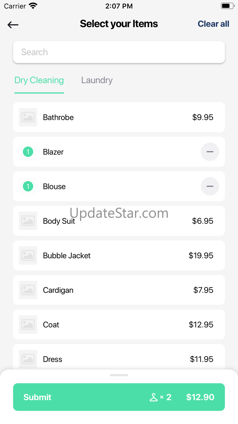 iClean Dry Cleaning & Laundry 1.0.3