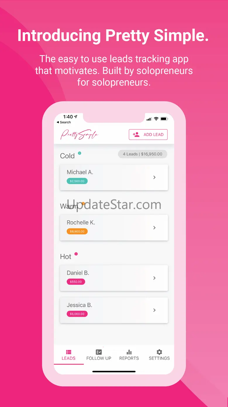 PrettySimple - Lead Tracker 1.91