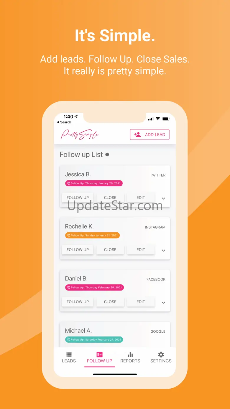 PrettySimple - Lead Tracker 1.91