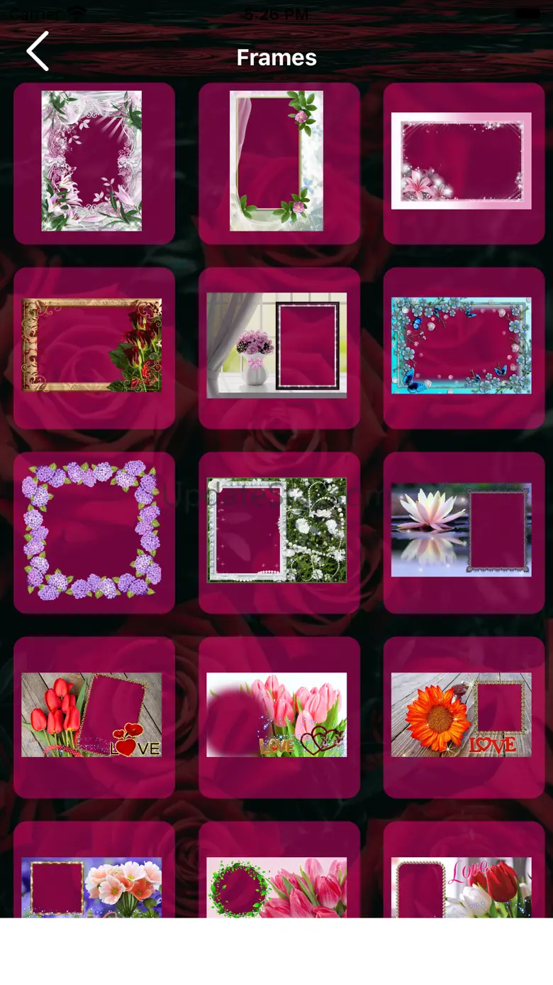 Flower Photo Frames Maker 1.0