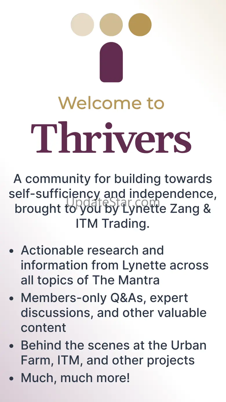 Thrivers Community 4.27.1