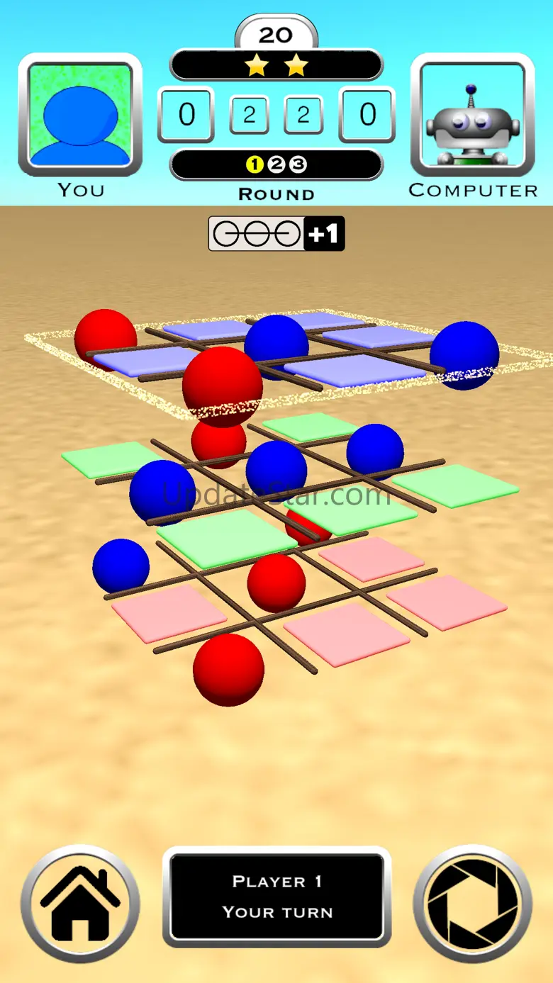 Tic Tac Toe 3D Board Game 1.3