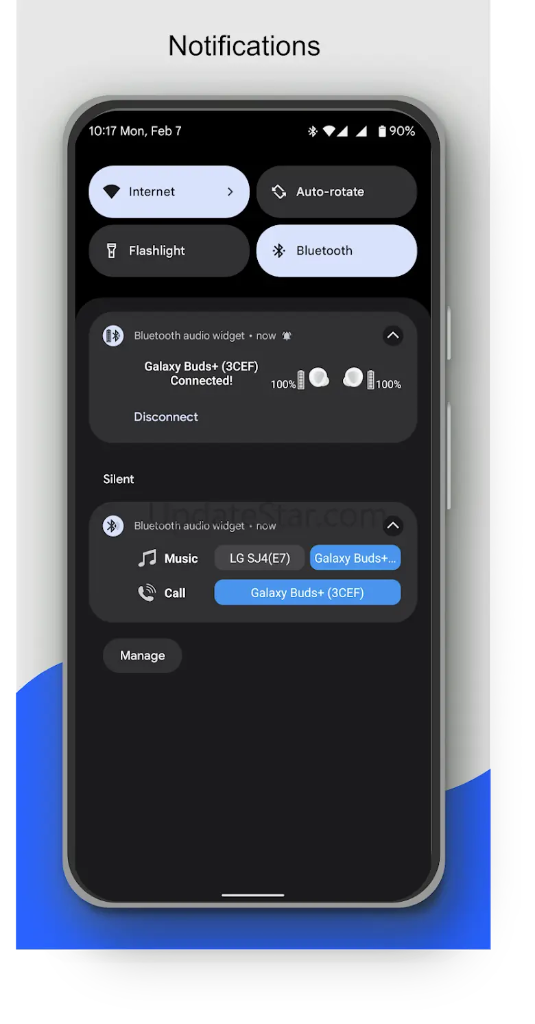 Bluetooth Audio Connect Widget 7.1.3