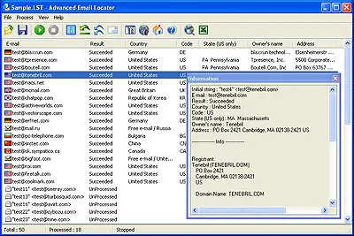 Advanced Email Locator 1.62