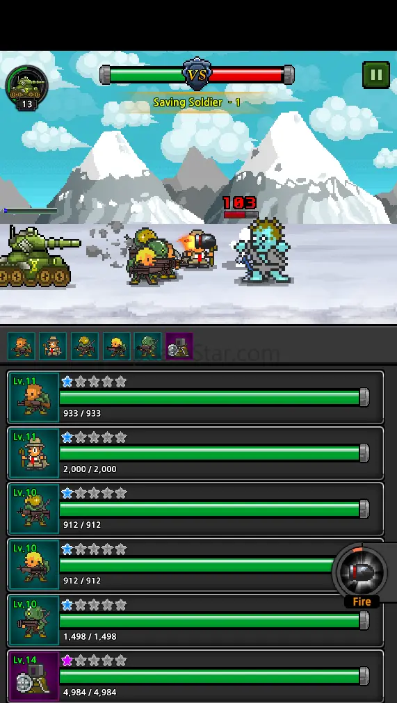 Grow Soldier : Merge 4.6.8