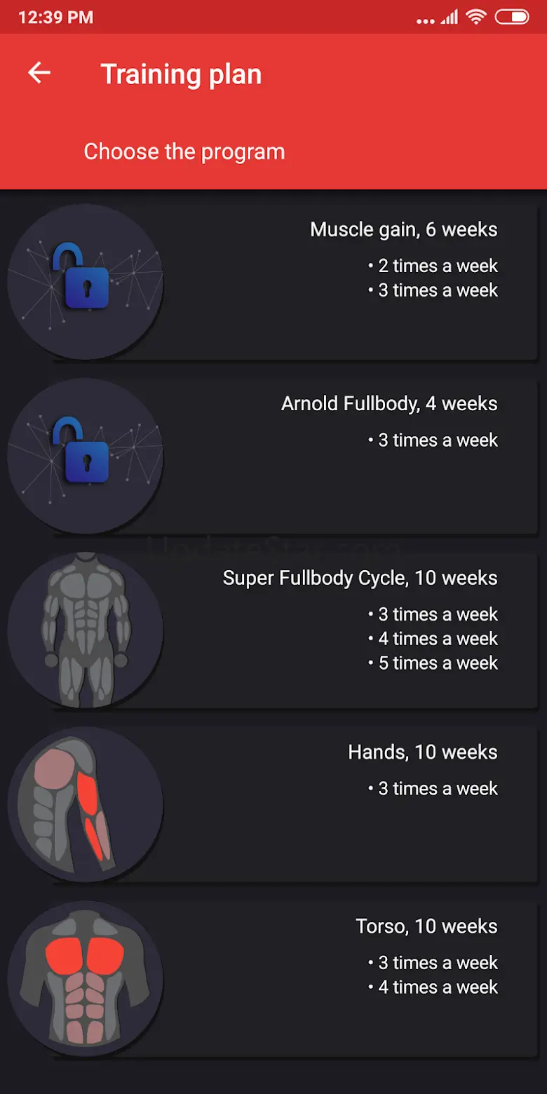 Gym Workout Plan for Weight Tr 1.1.2.9.190