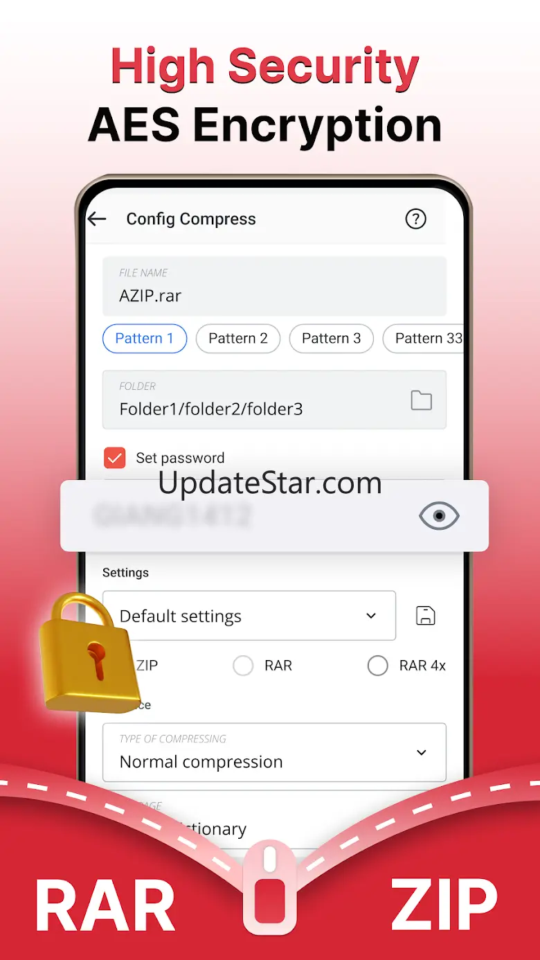 AZIP Lite: ZIP / RAR, Unzip 1.2.0
