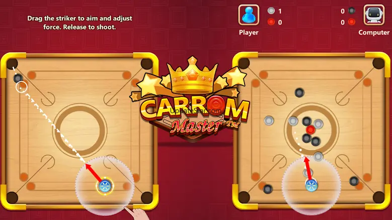 Carrom Master: Disc Pool Game 2.2.6