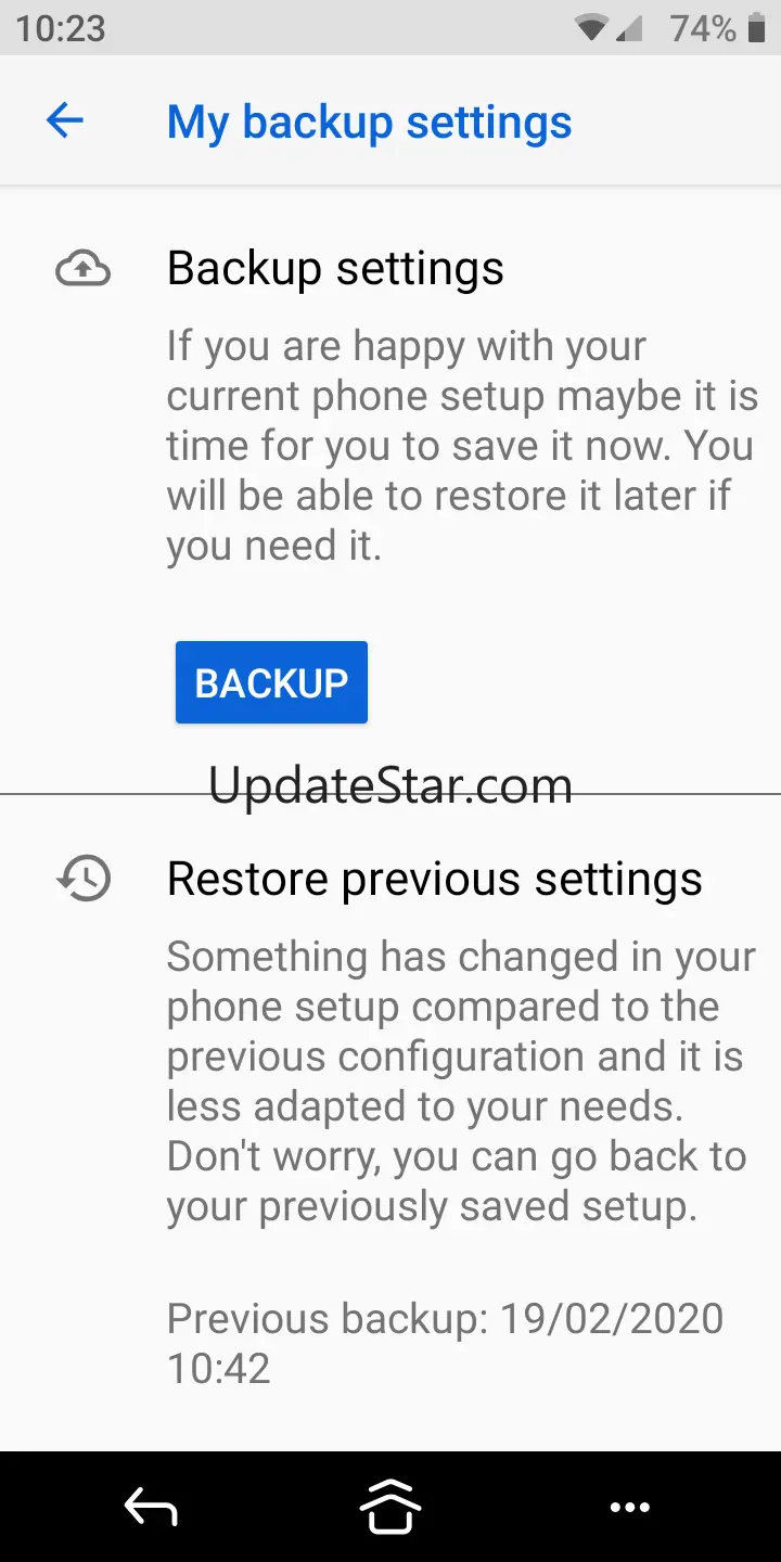 DORO Settings 4.0.0