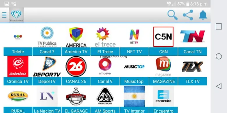 TV Argentina en Vivo - TDA 9.3
