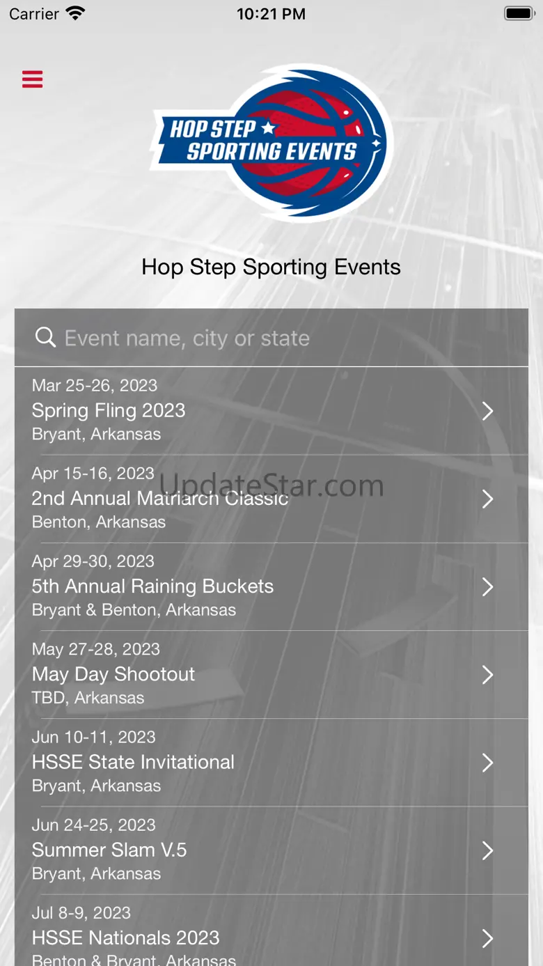 Hop Step Sporting Events 6.7.1