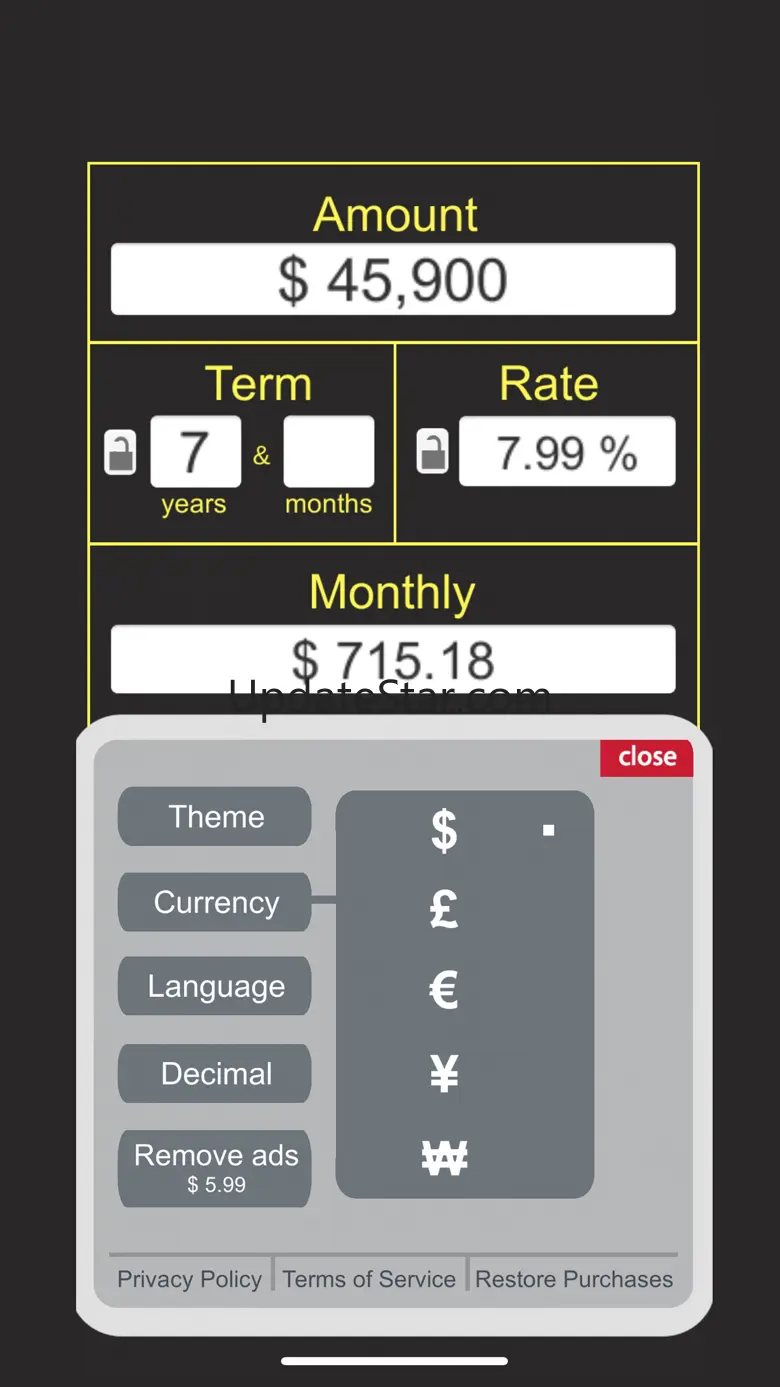 Loan CaIculator 2.6