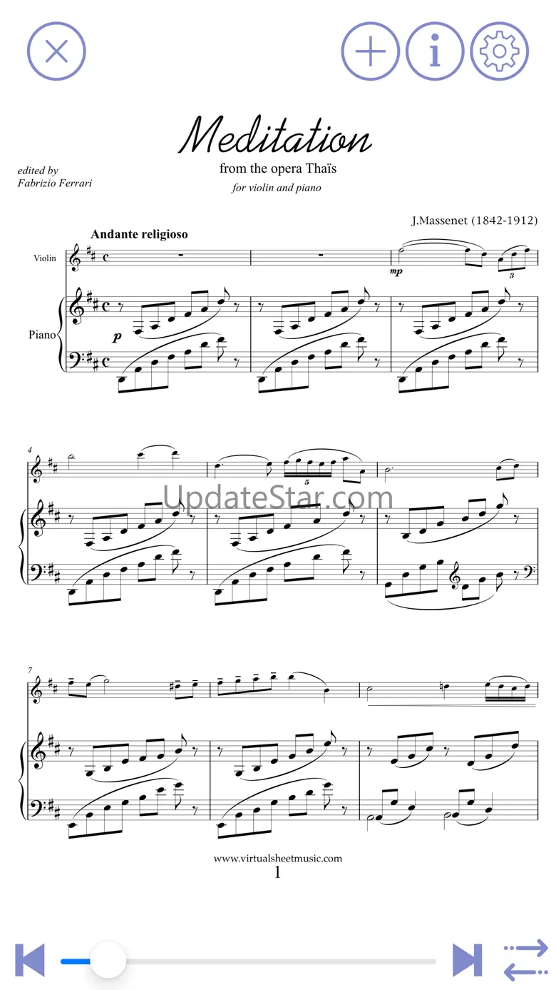 Virtual Sheet Music 5.4