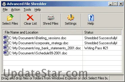 Advanced File Shredder 1.16