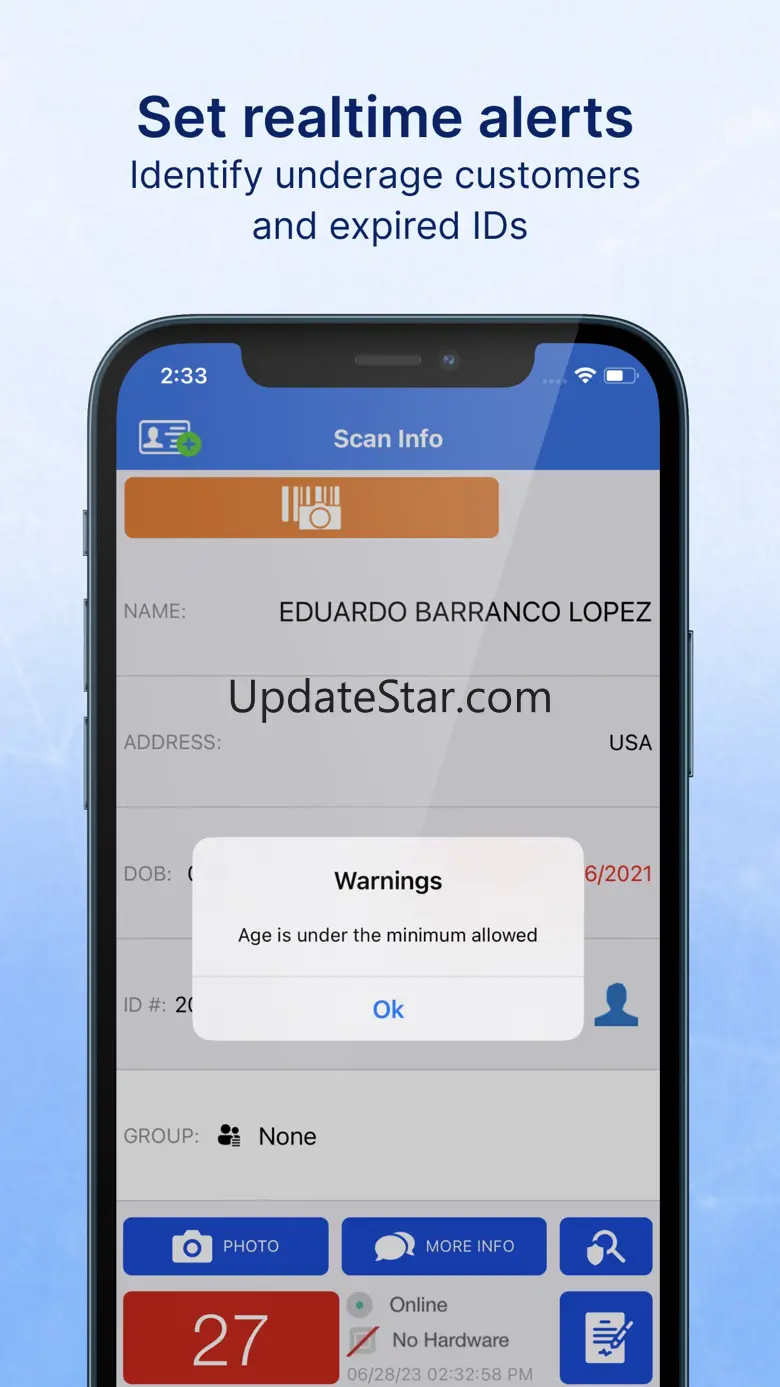 VeriScan Cloud - ID Scanner 6.25