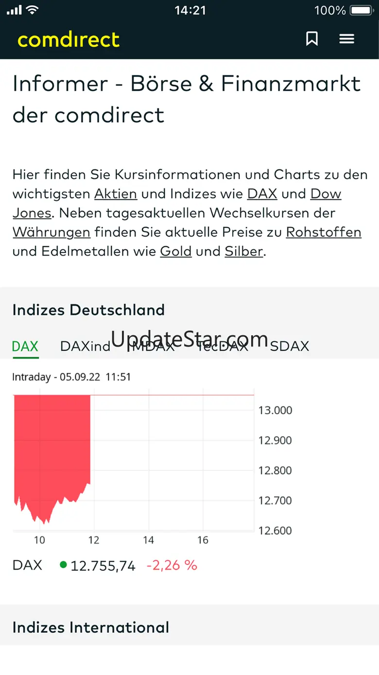 comdirect mobile App 3.4.9