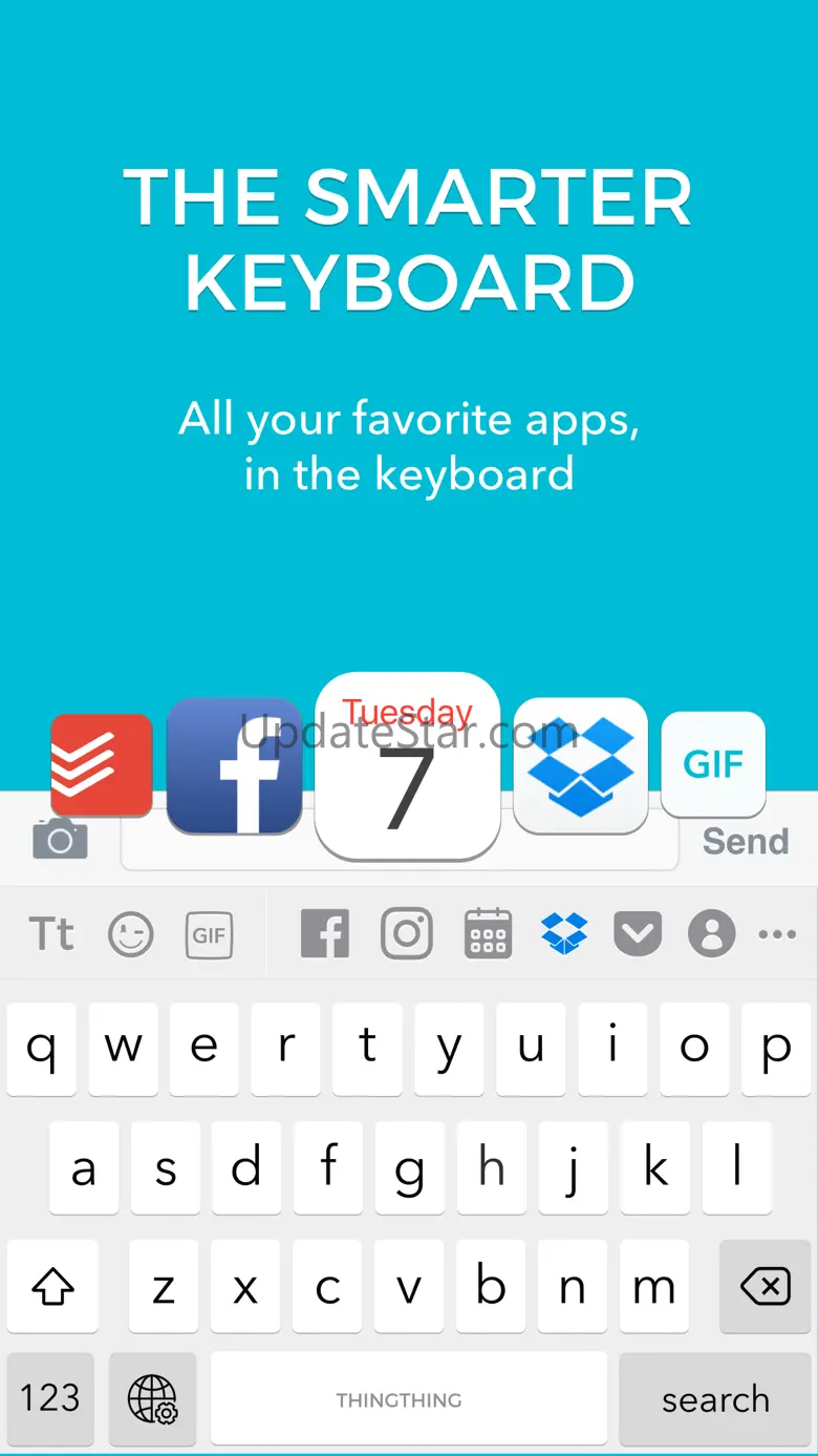 Thingthing Keyboard: Connected, Unified, Private. 3.4