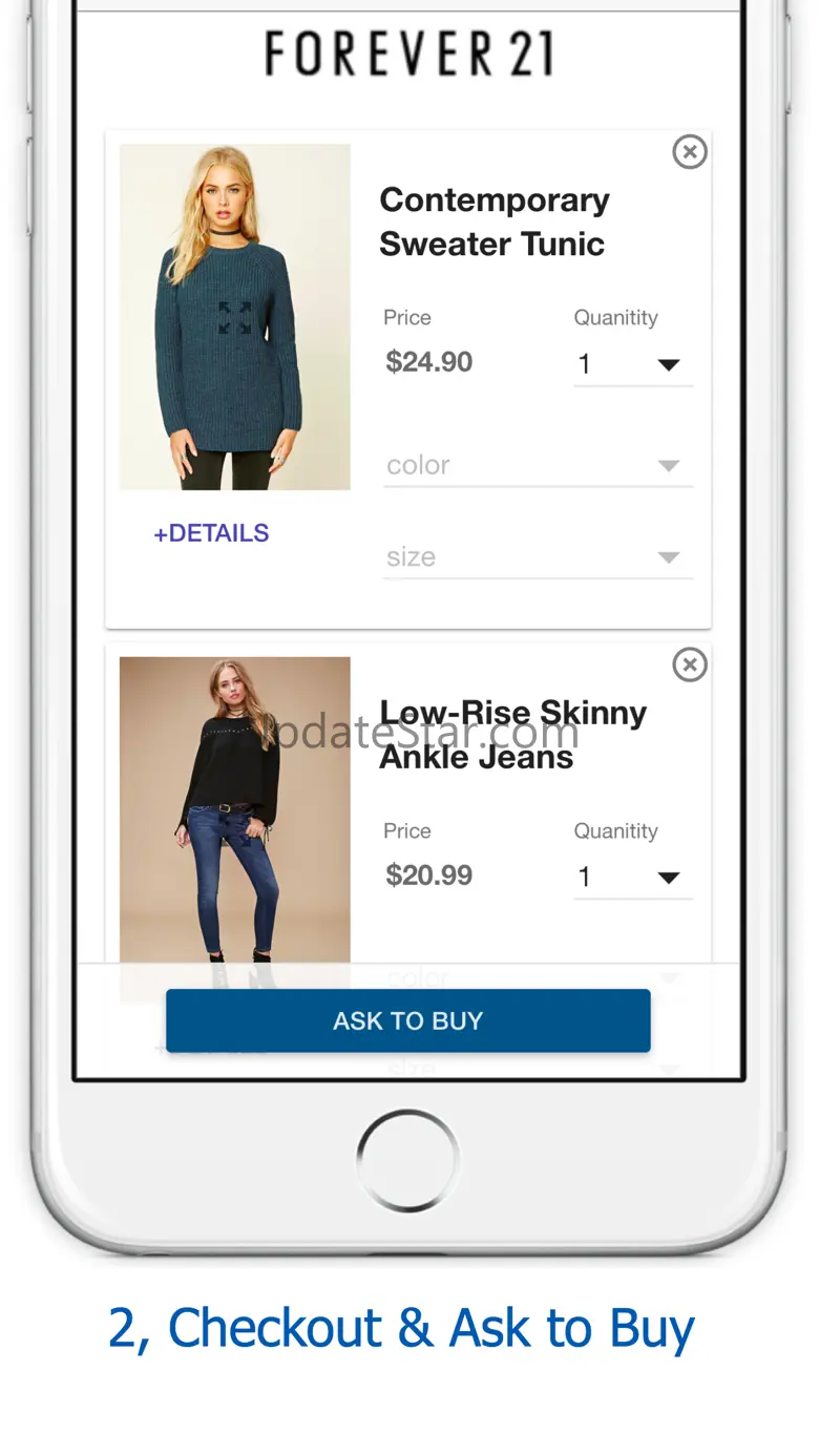 Pushkart - Teens shop,  Parents approve & pay 1.3