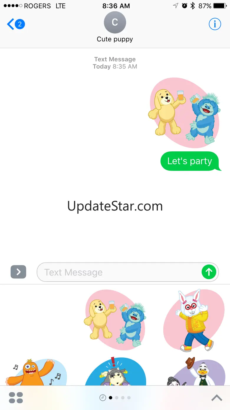 Webkinz Stickers 1.3