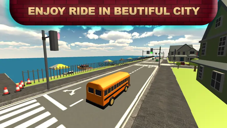 Pick & drop Kids School Bus Offroad Simulator Game 1.0