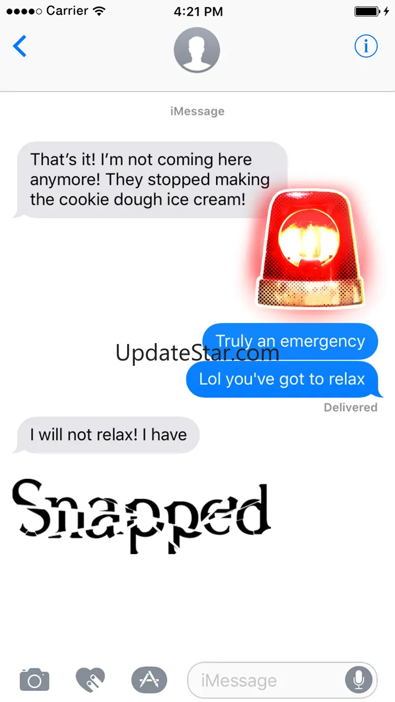 Oxygen Crime Stickers 1.1.1
