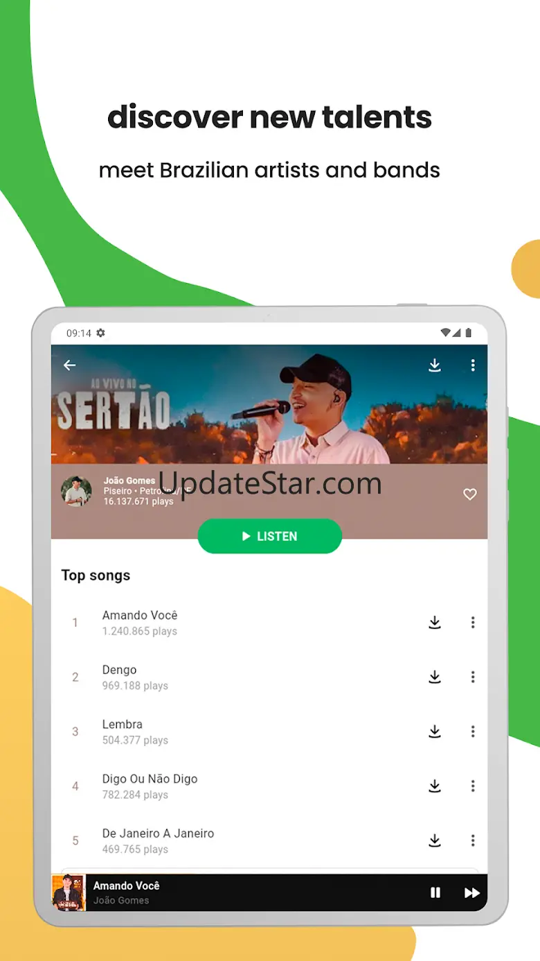 Palco MP3: Listen and download 4.0.25