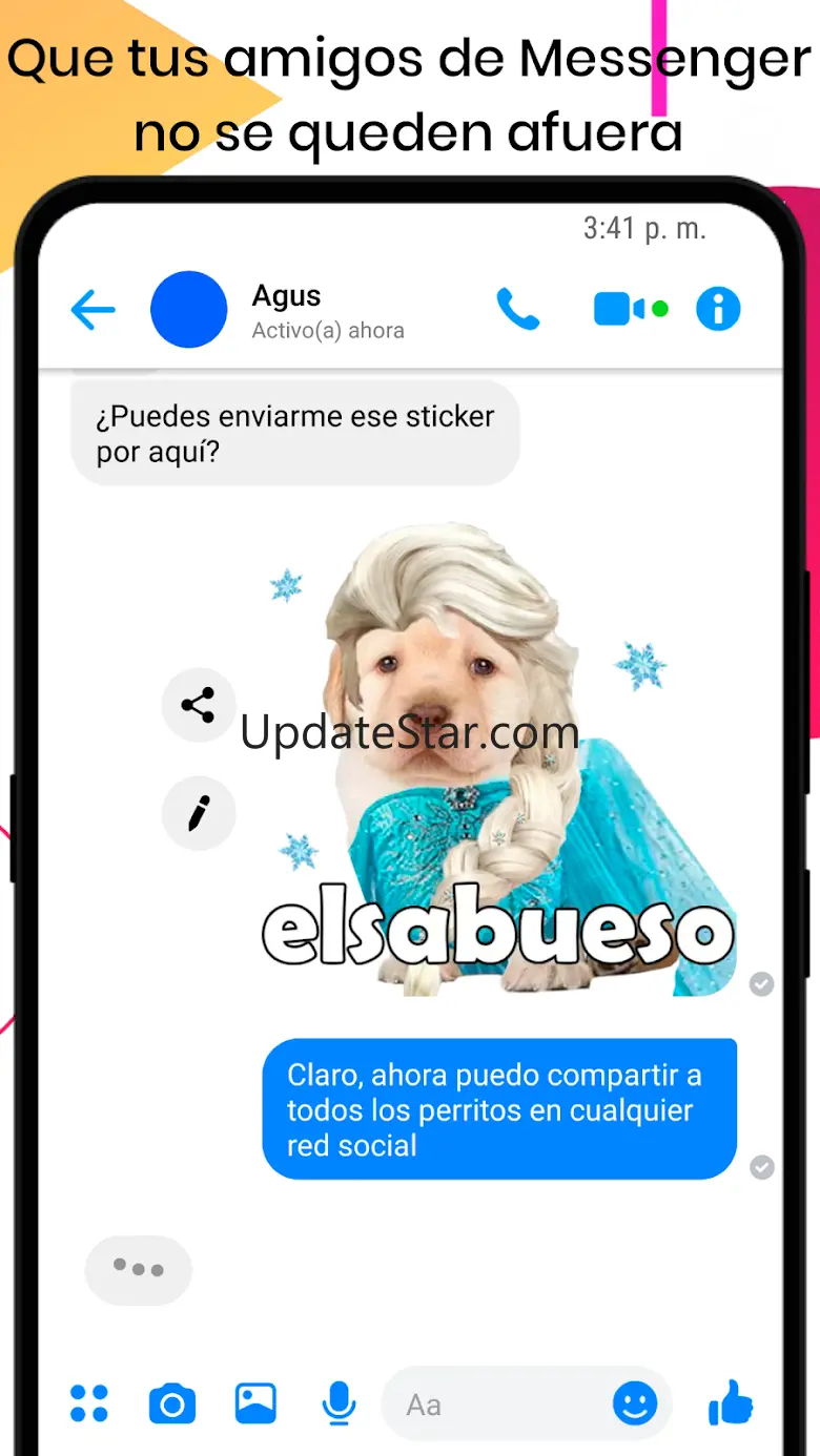 Stickers del Perrito Triste 1.7