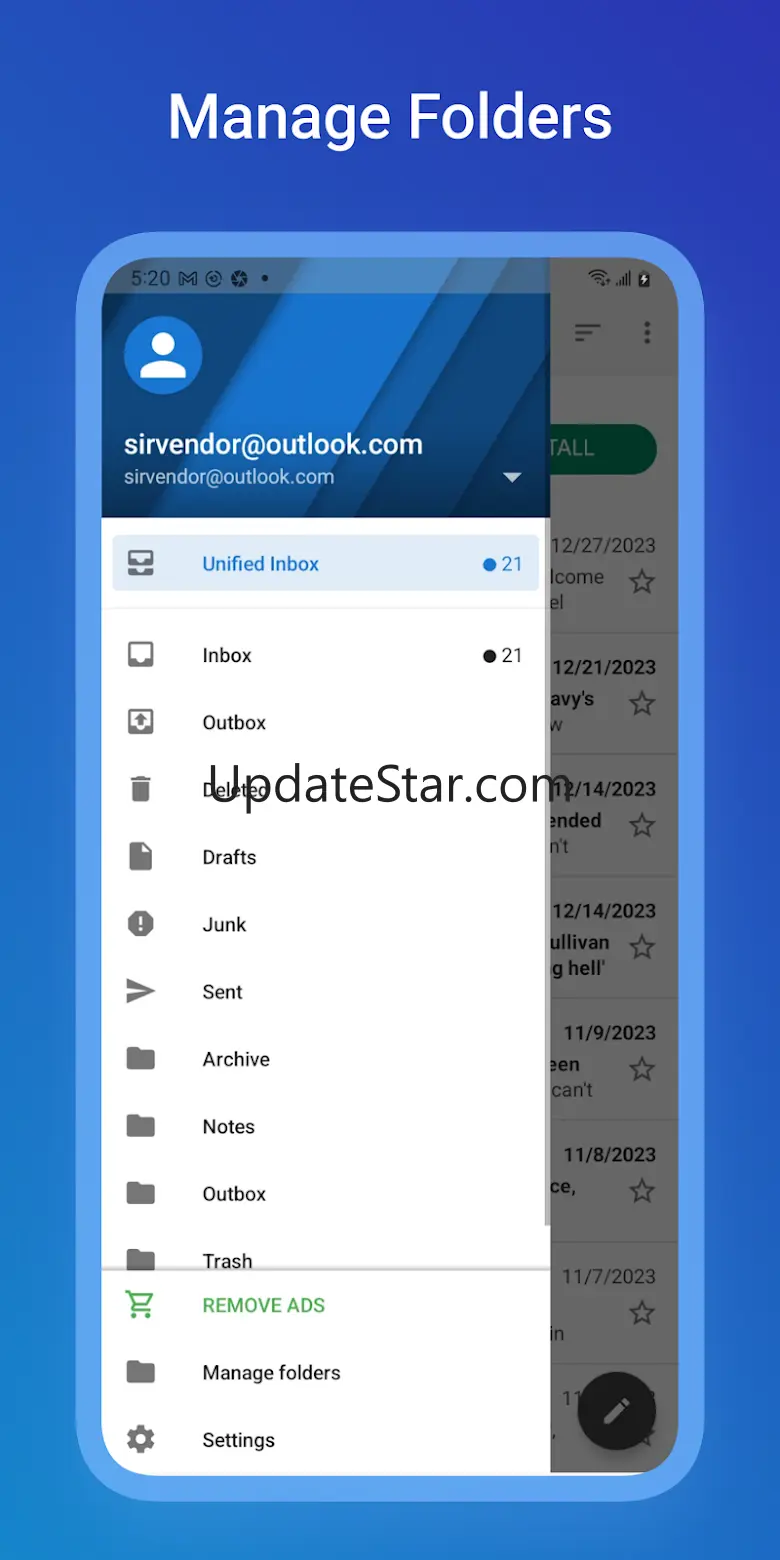 Email for Hotmail Outlook App 217.1