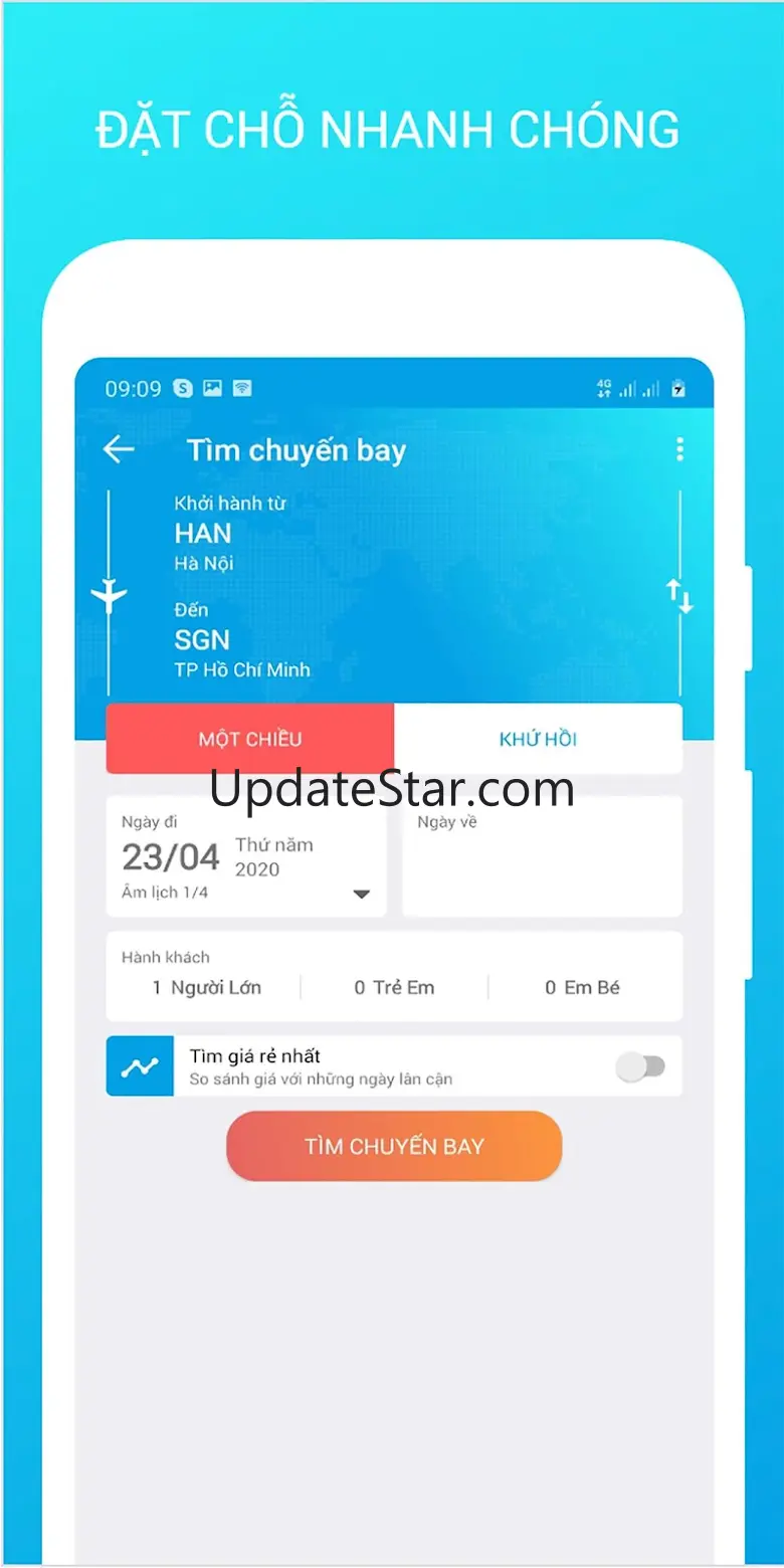 12bay.vn Săn vé máy bay giá rẻ 4.7.1