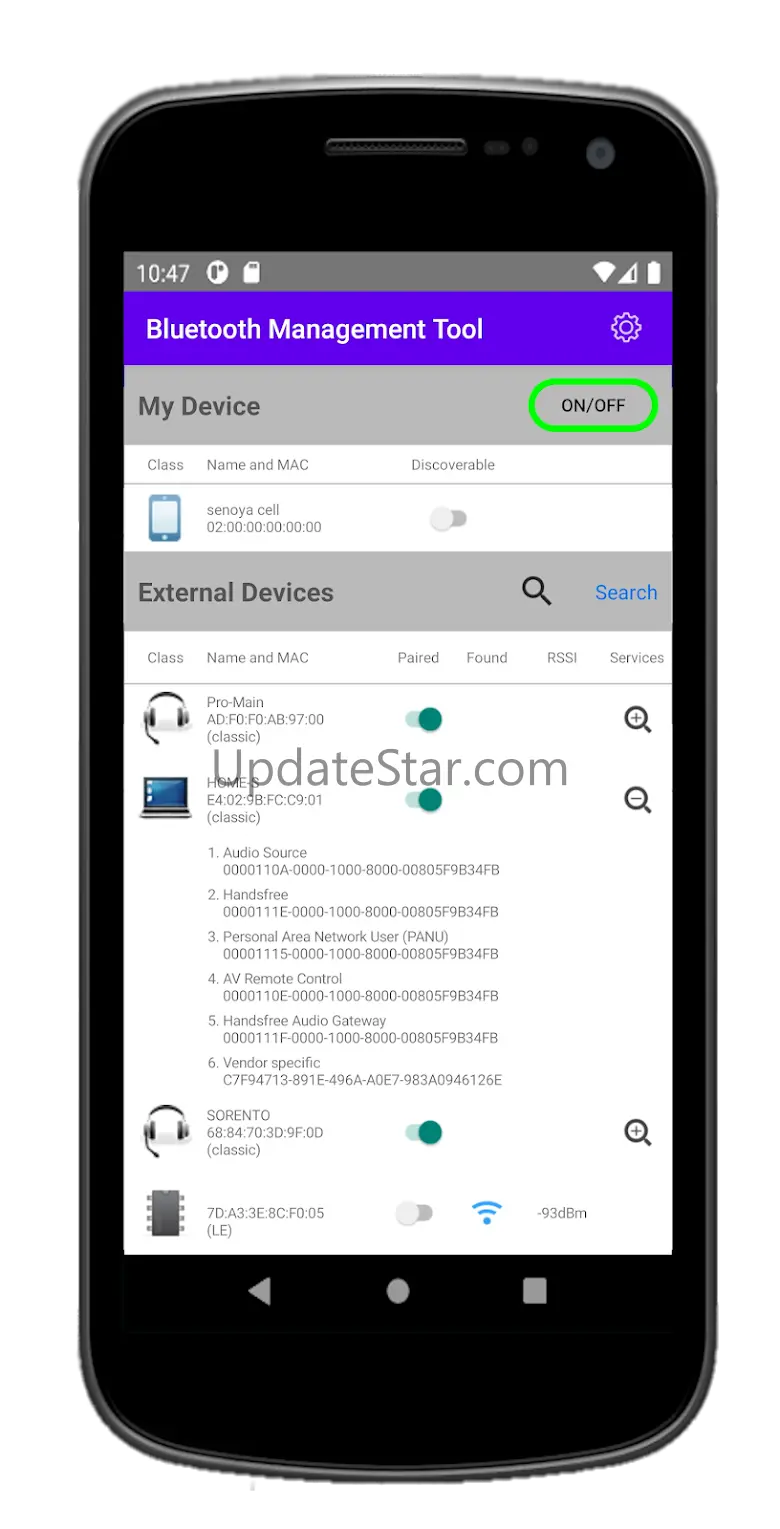 Bluetooth management tool 1.1.7