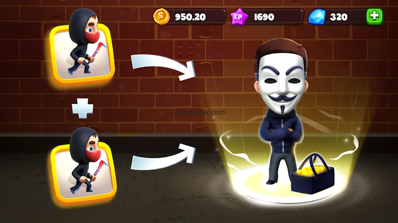 Merge Robbers: Idle Merging 1.35.4