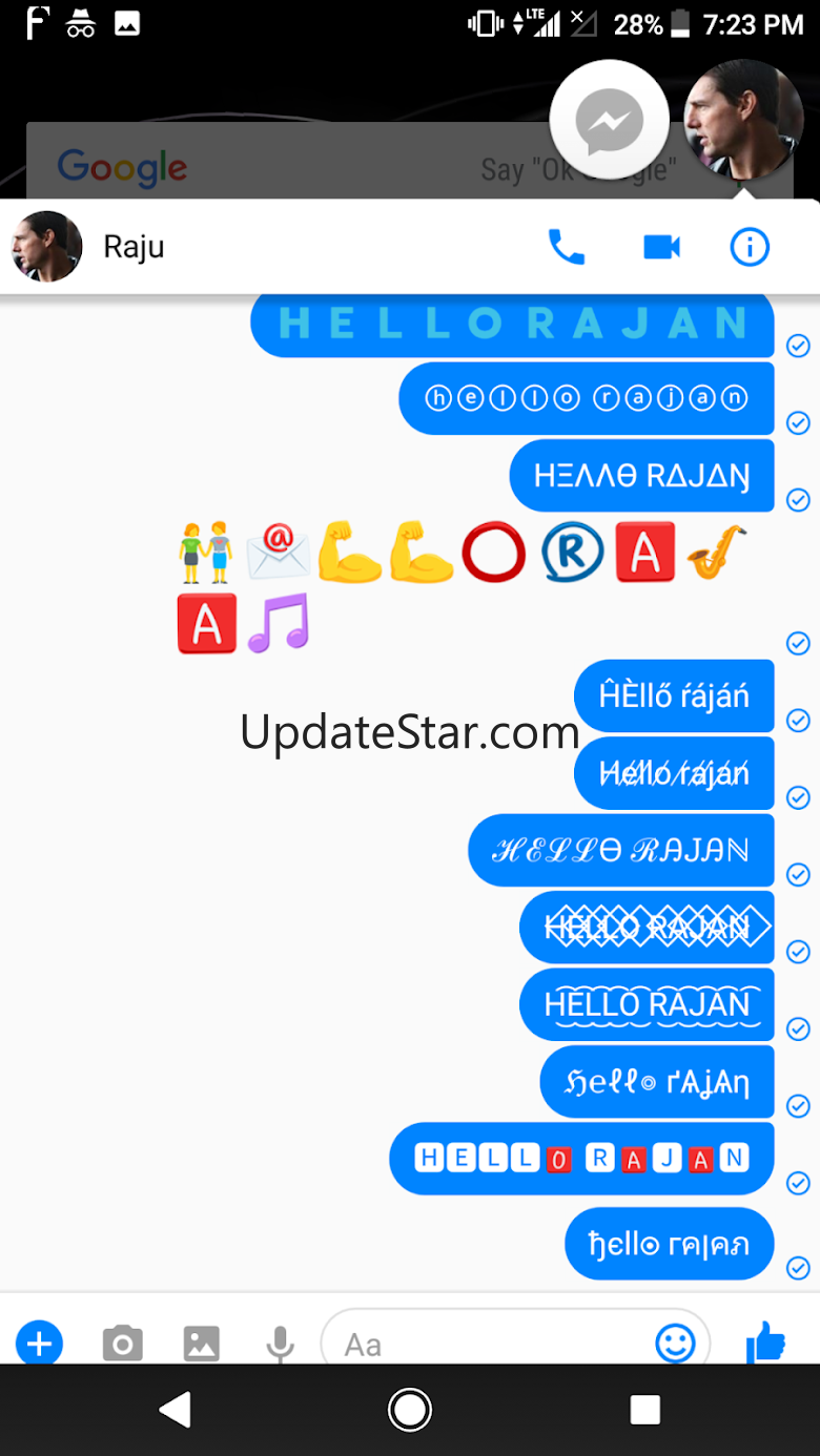 Fonts For WhatsApp - Stylish T 1308.0