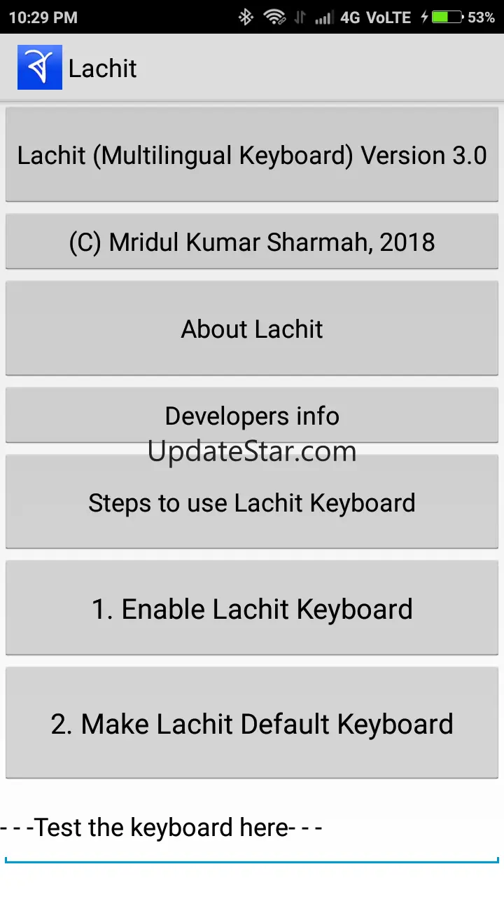 Lachit Multilingual Keyboard 3.9