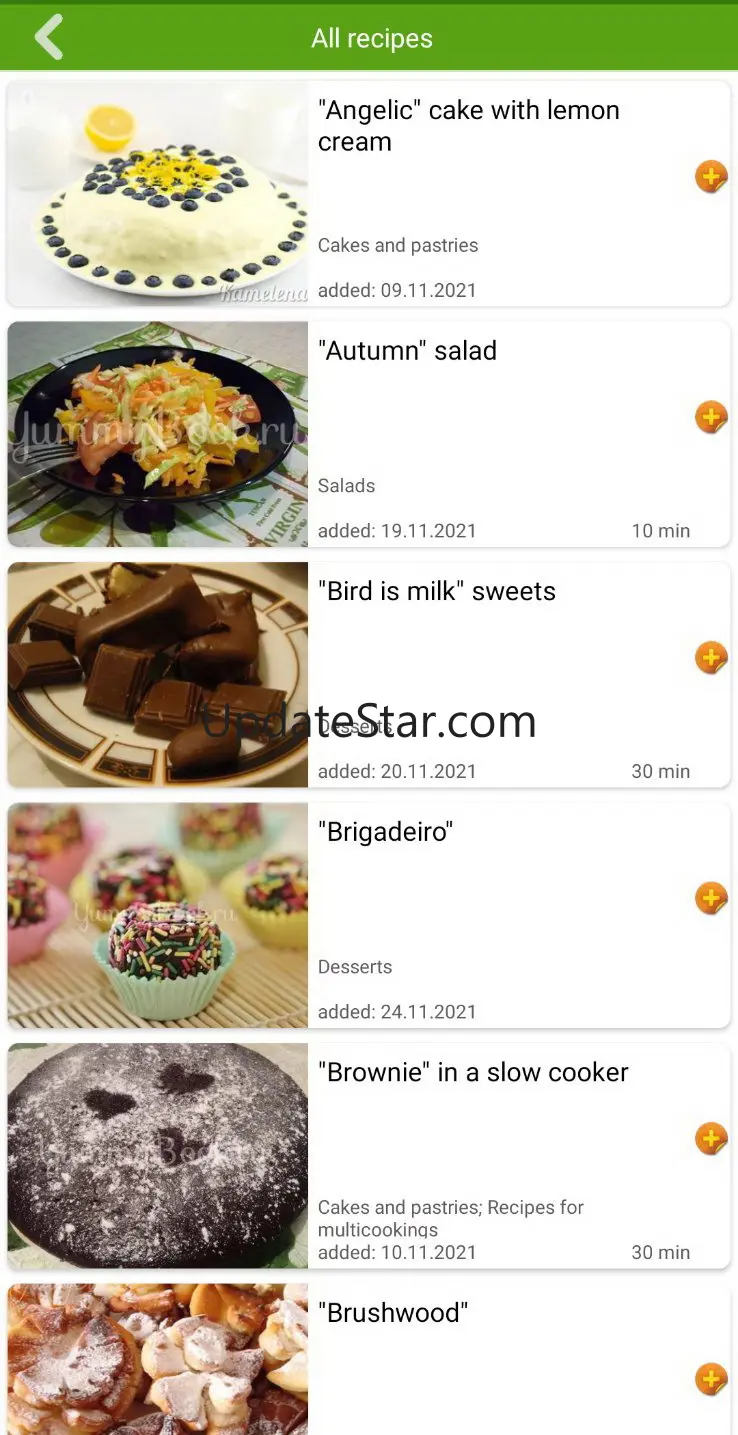 Delicious recipes 8.0