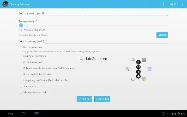 Floating Soft Keys *ROOT* 2.2.1