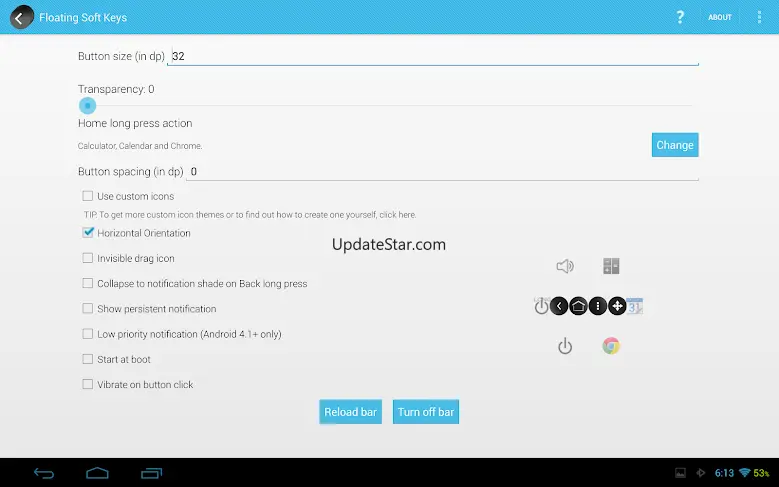 Floating Soft Keys *ROOT* 2.2.1