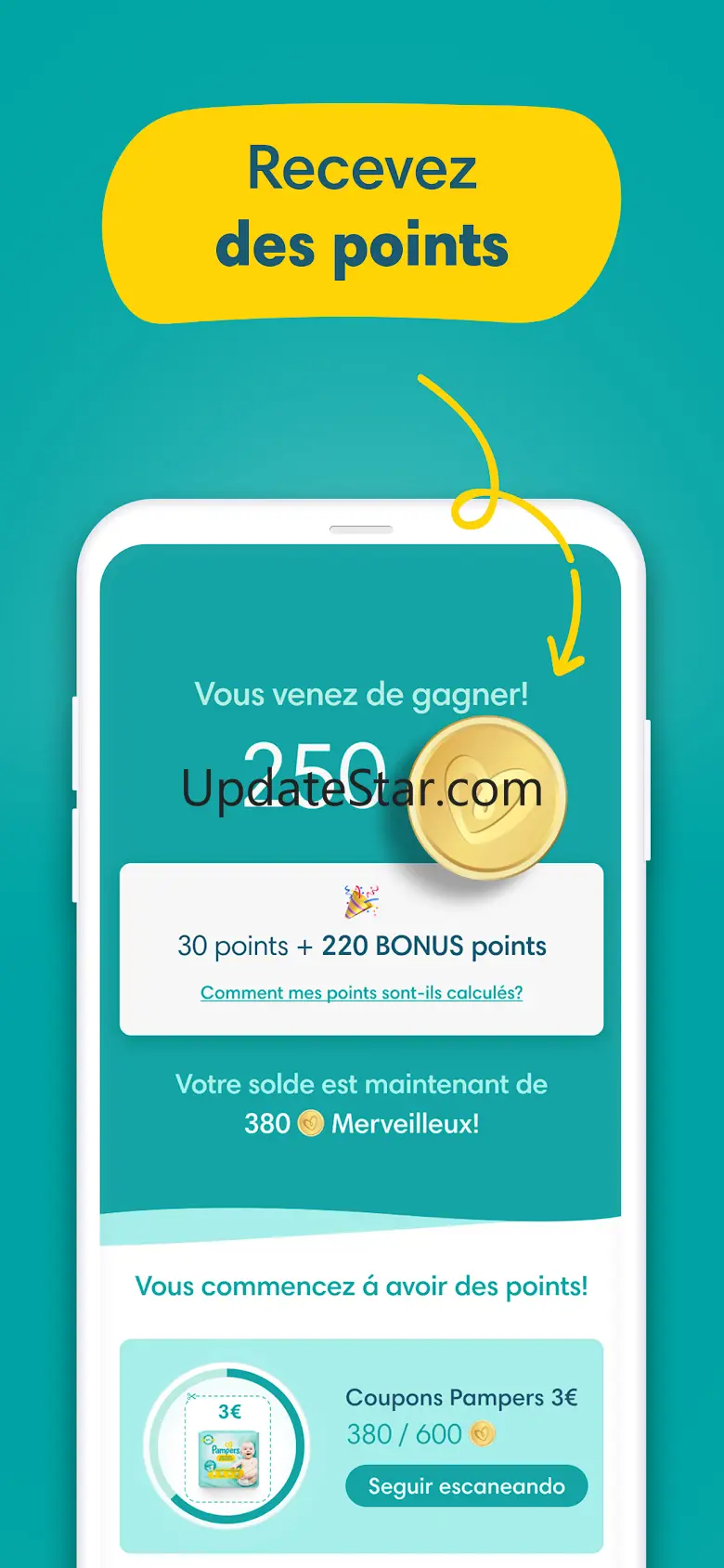 Pampers Club: Offre couches 3.2521.0