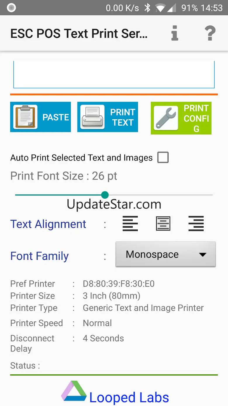 ESCPOS Bluetooth Print Service 3.1.6