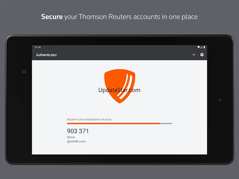 Thomson Reuters Authenticator 3.3