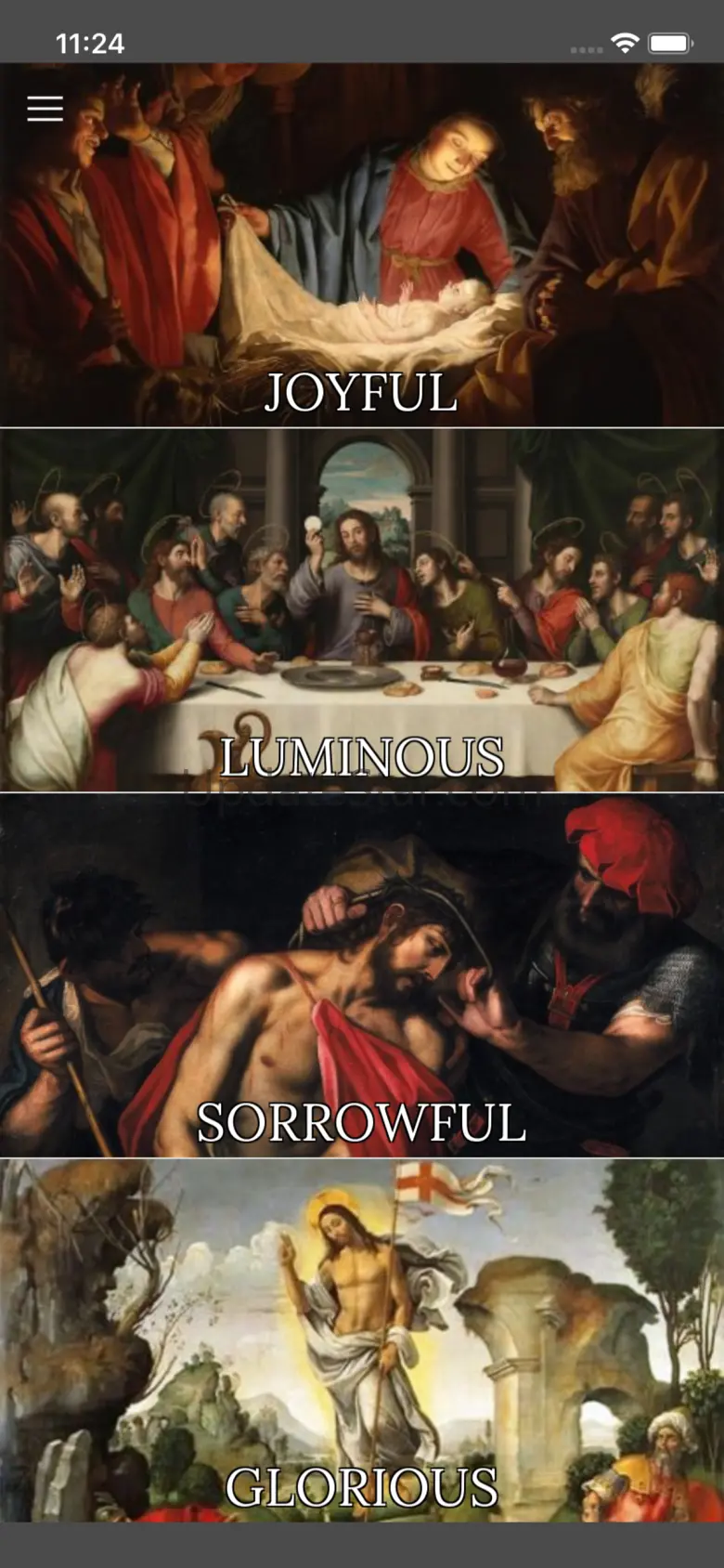 Contemplatio: Rosary on images v32