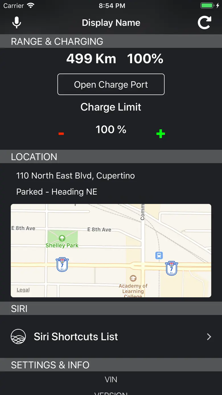 Commands for Tesla 2021.2