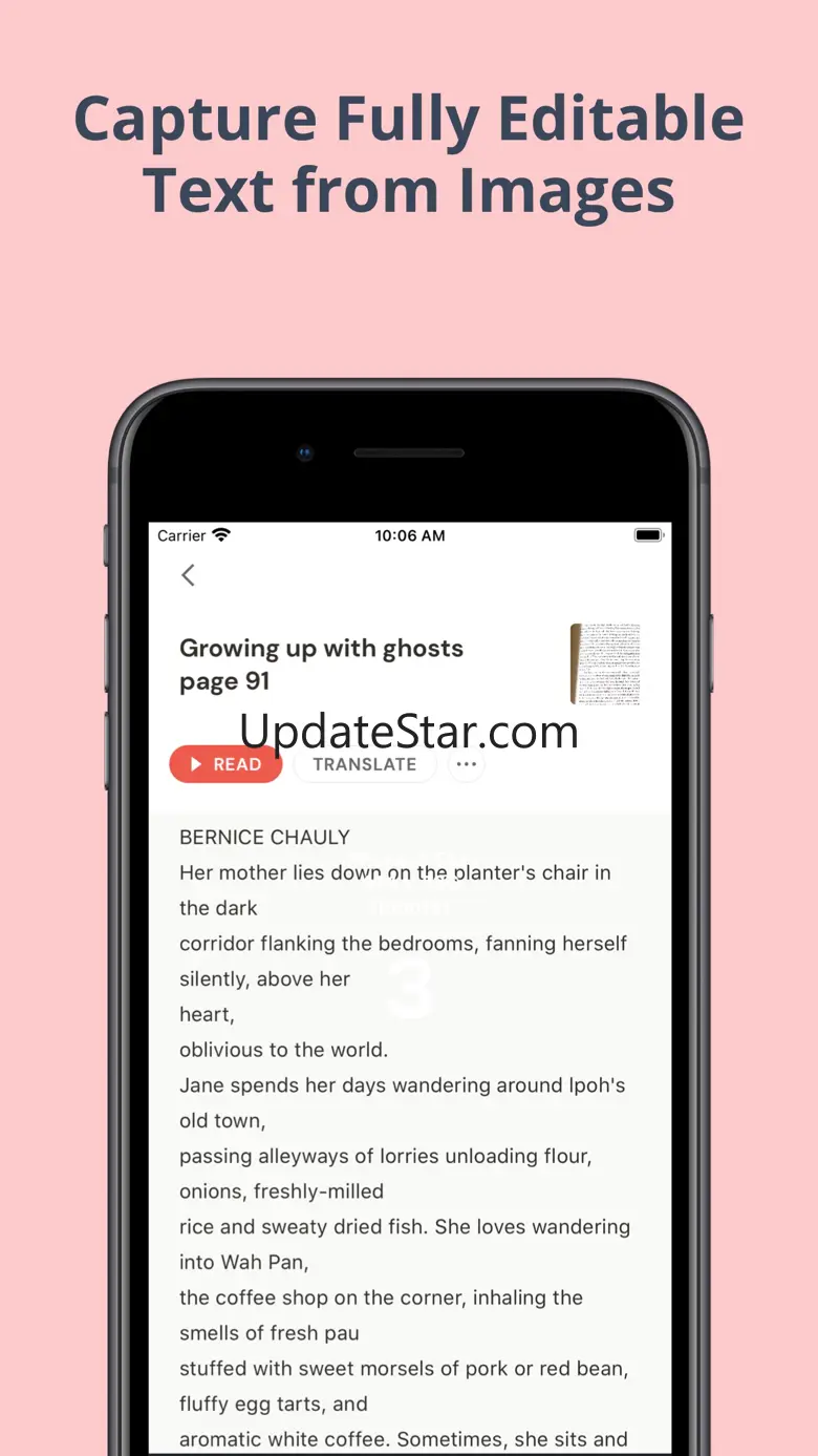 Snapshelf Text Reader App 1.1.2