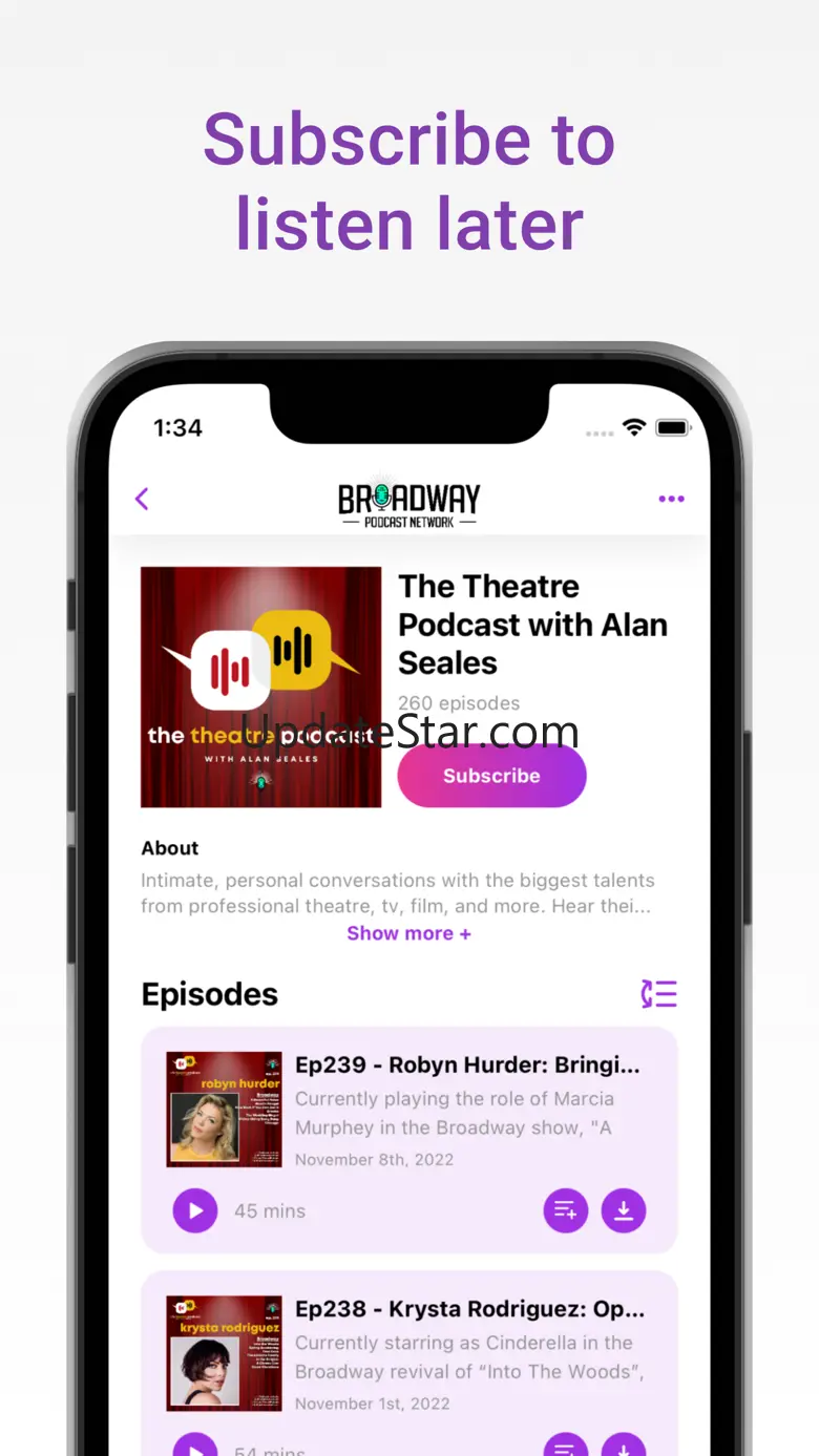 Broadway Podcast Network 1.4