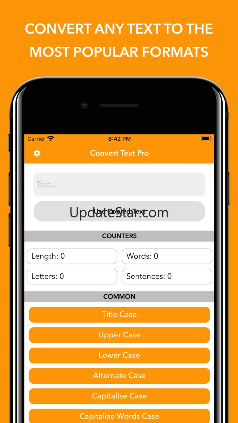 Convert Text - Format Text 1.1.0