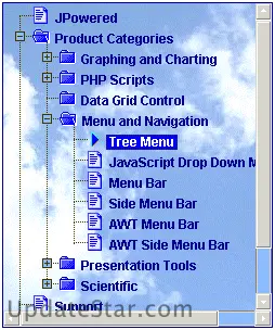Advanced Treeview Java Tree Menu 4.2