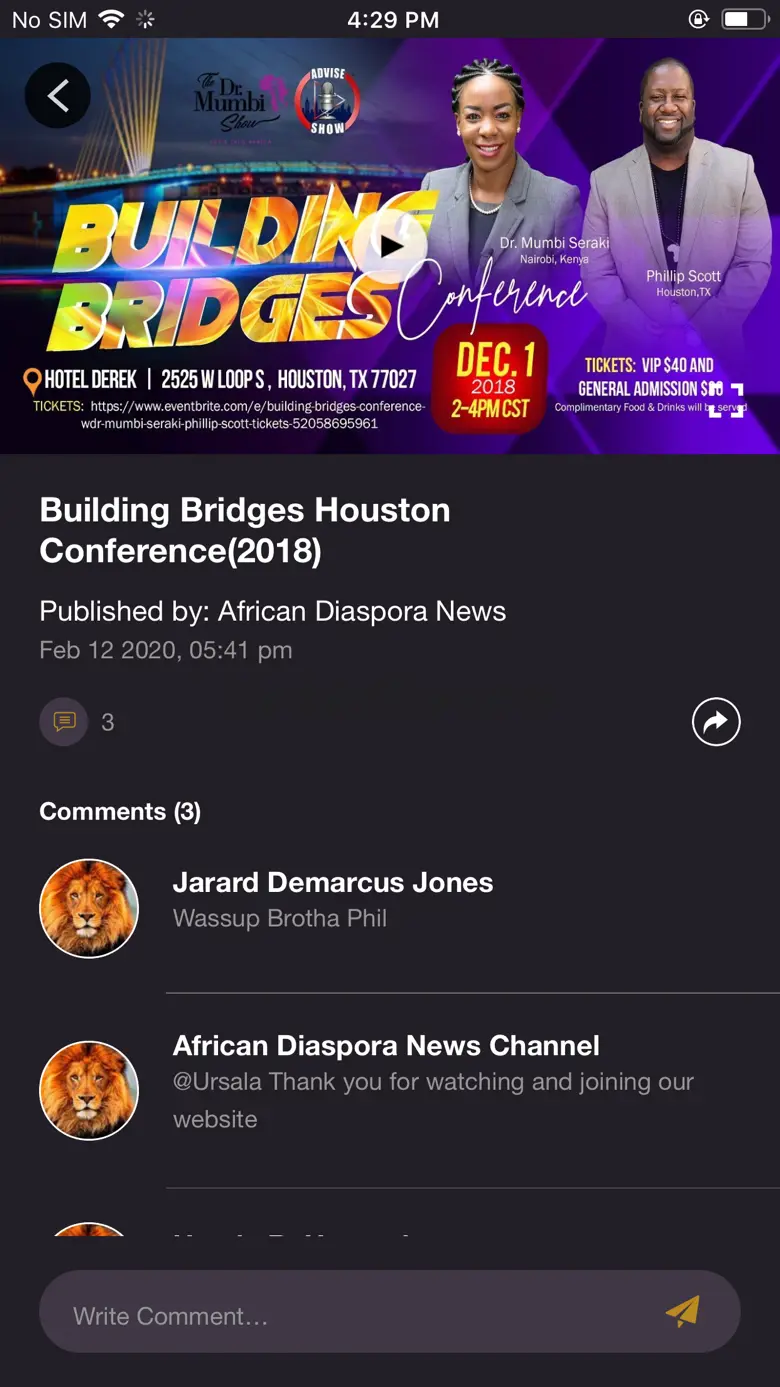 African Diaspora News Channel 2.0
